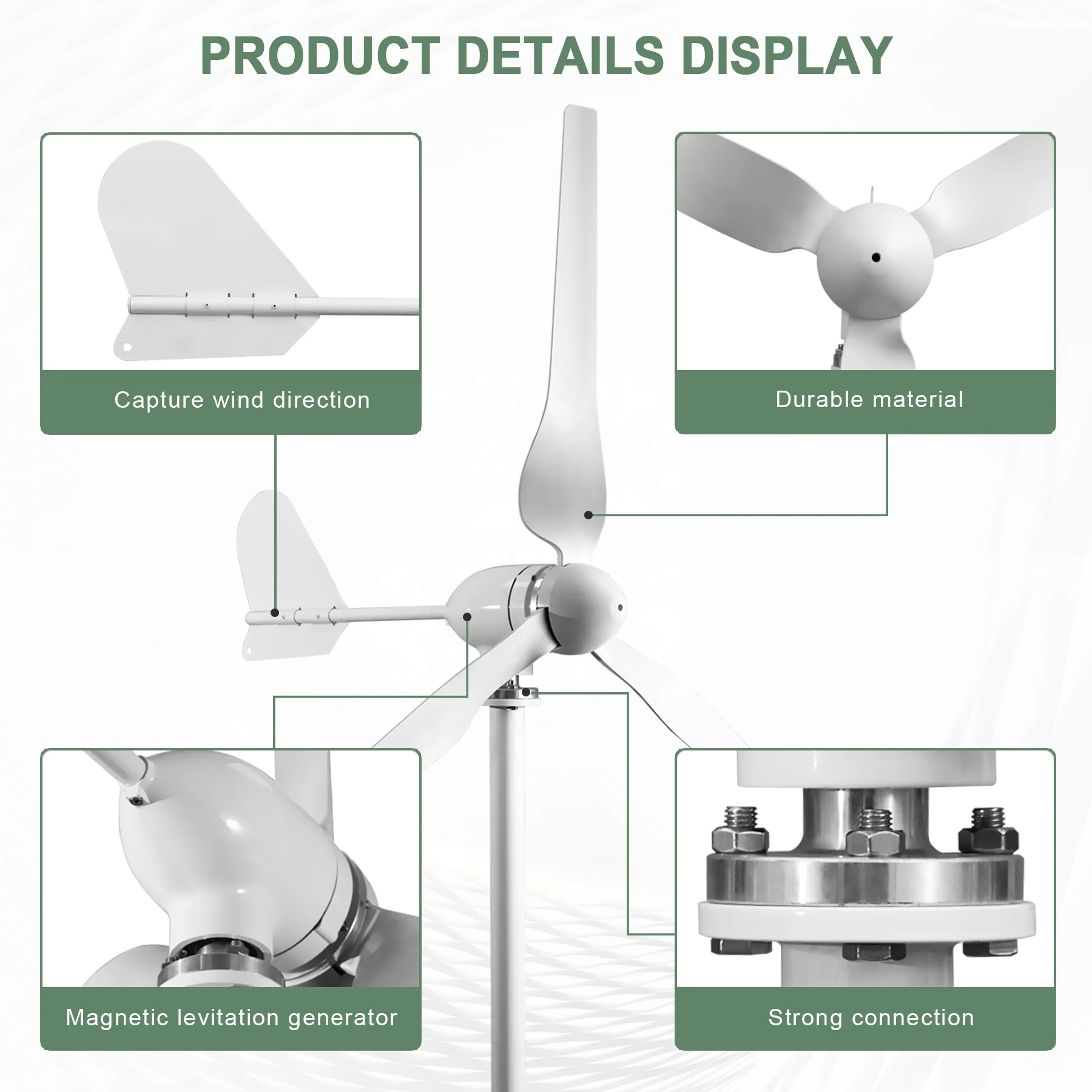 Ruiyan 1KW Home Wind Turbine O - Renewable Energy Home Solutions avis et prix