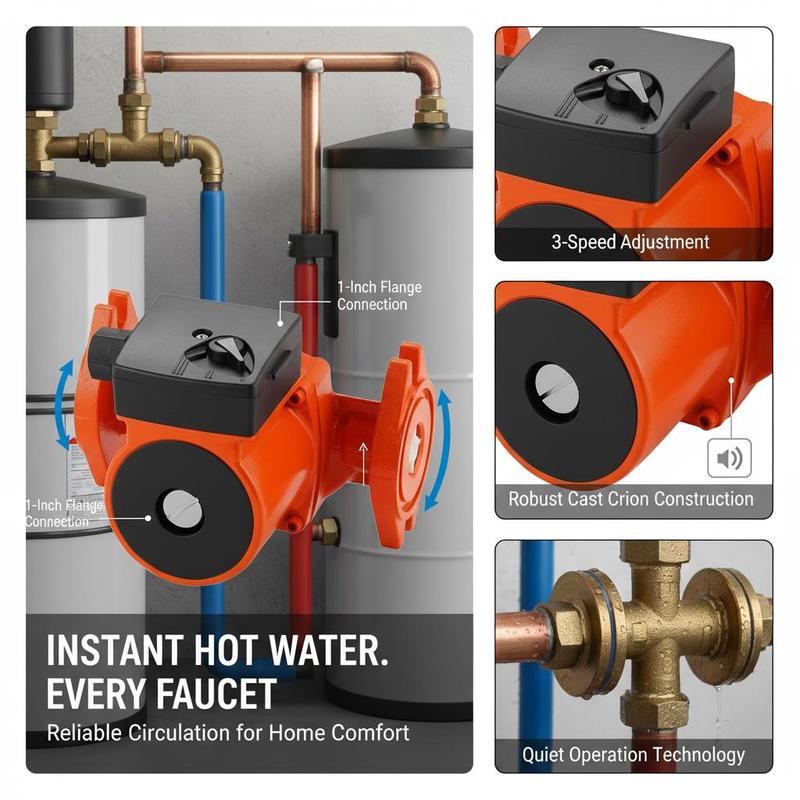 Cast Iron Circulating Water Pu - Solar Water Pump avis et prix
