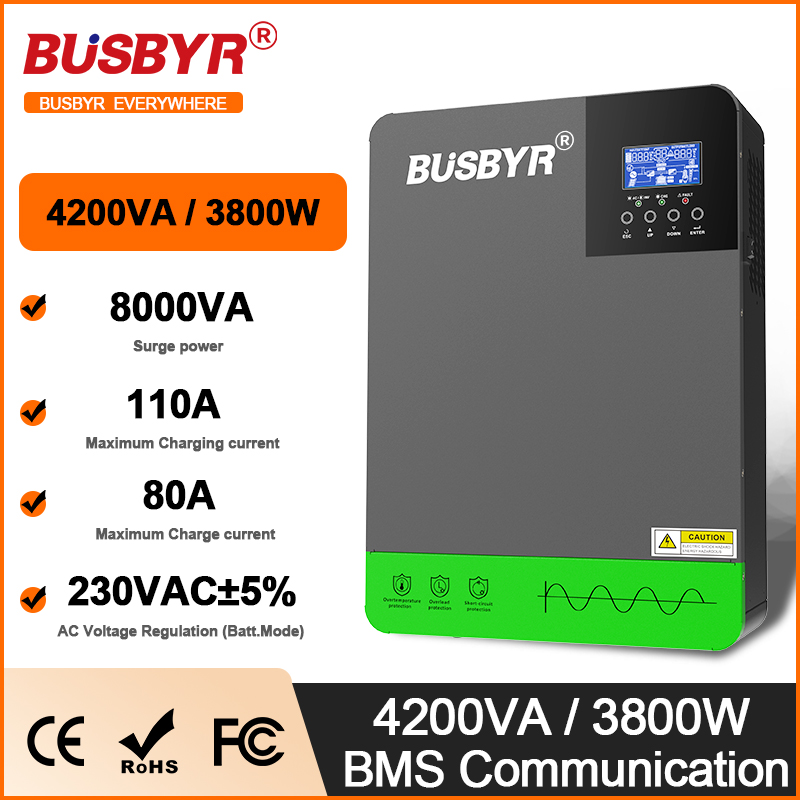 4.2KW 6.2KW Hybrid Solar Inver - Flexible Solar Panel avis et prix