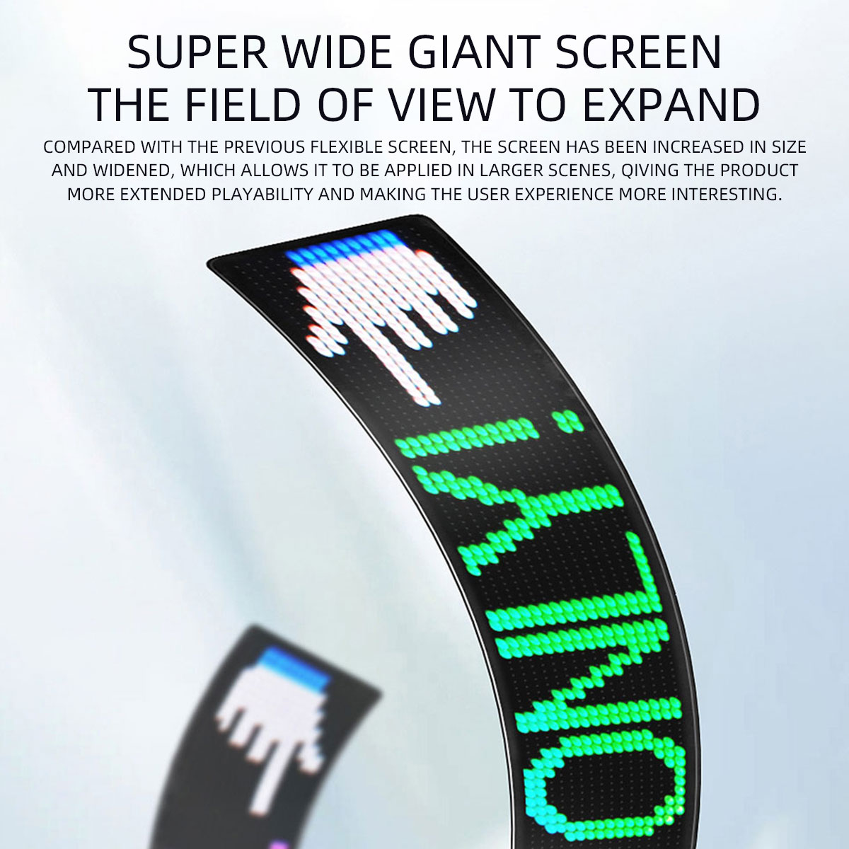 LED car soft screen, car mount - Flexible Solar Panel avis et prix