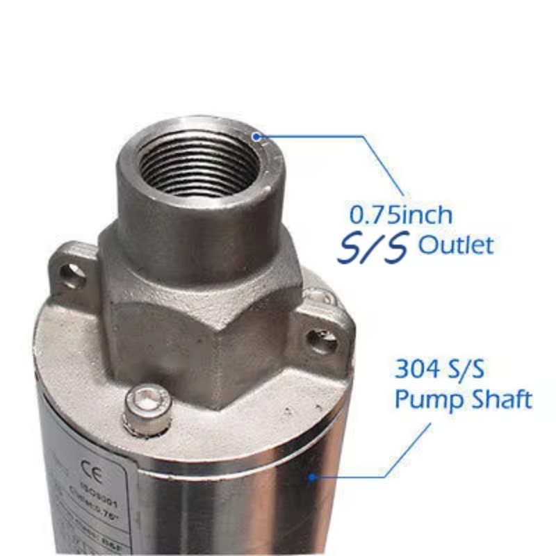 Dc High Pressure 48v 120m Deep - Solar Water Pump avis et prix