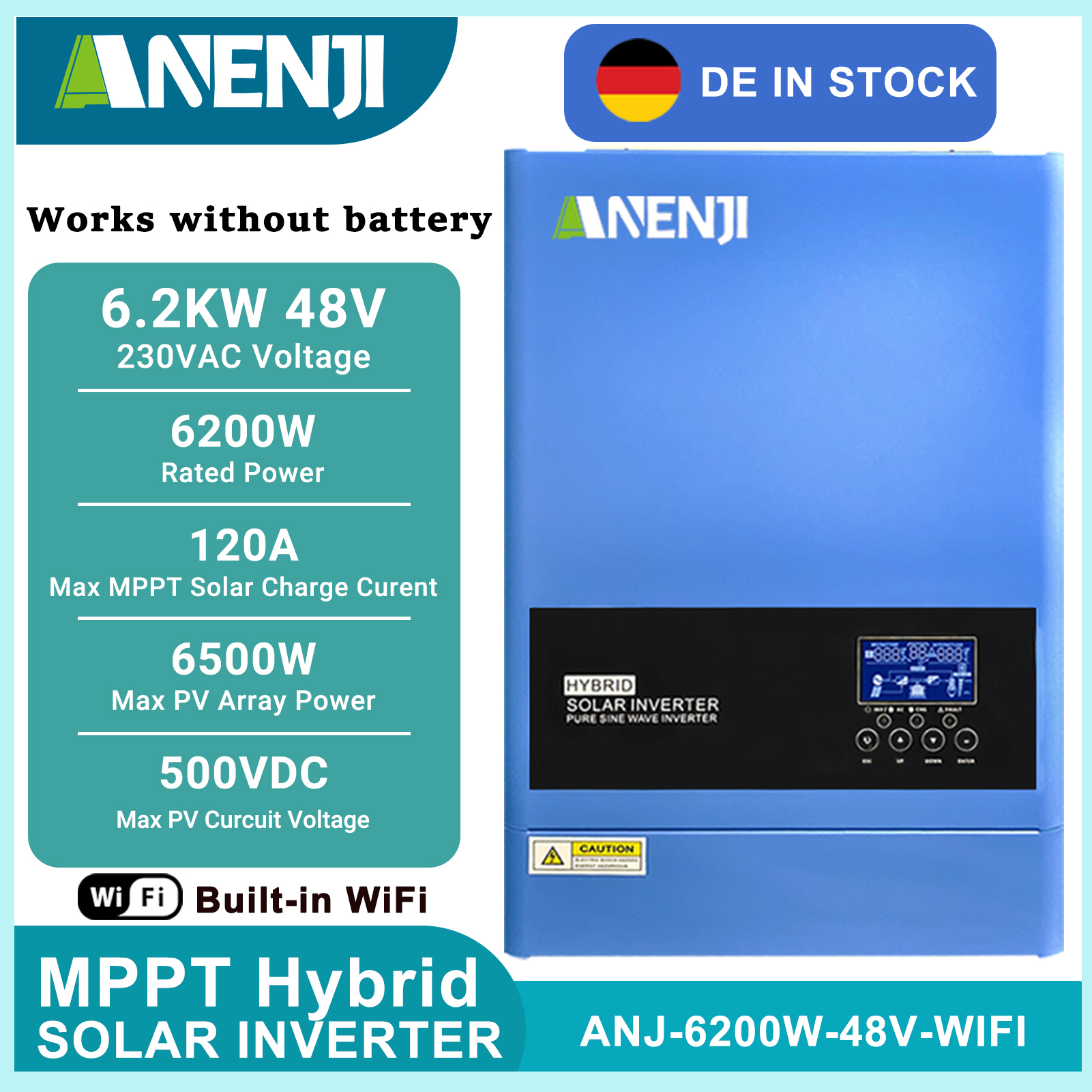 11KW 6.2KW 5KW 4KW 2KW Hybrid  - Flexible Solar Panel avis et prix