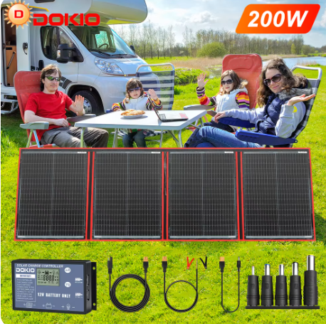 Dokio Brand Flexible Foldable  - Flexible Solar Panel avis et prix