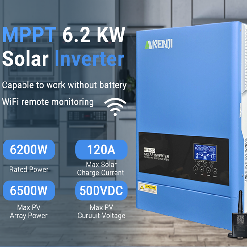 4KW 6.2KW Hybrid Solar Inverte - Flexible Solar Panel avis et prix