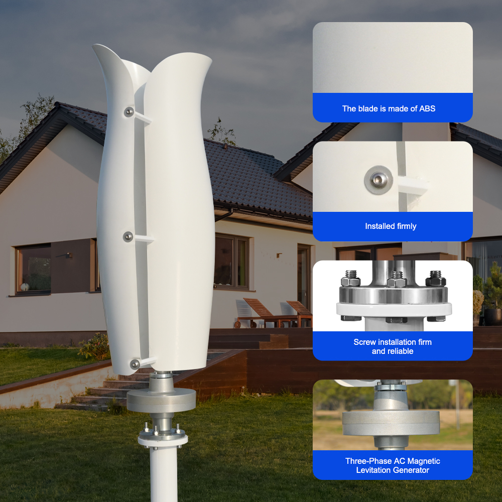 SMARAAD 3KW 5KW Vertical Wind  - Wind Solar Hybrid Kit avis et prix