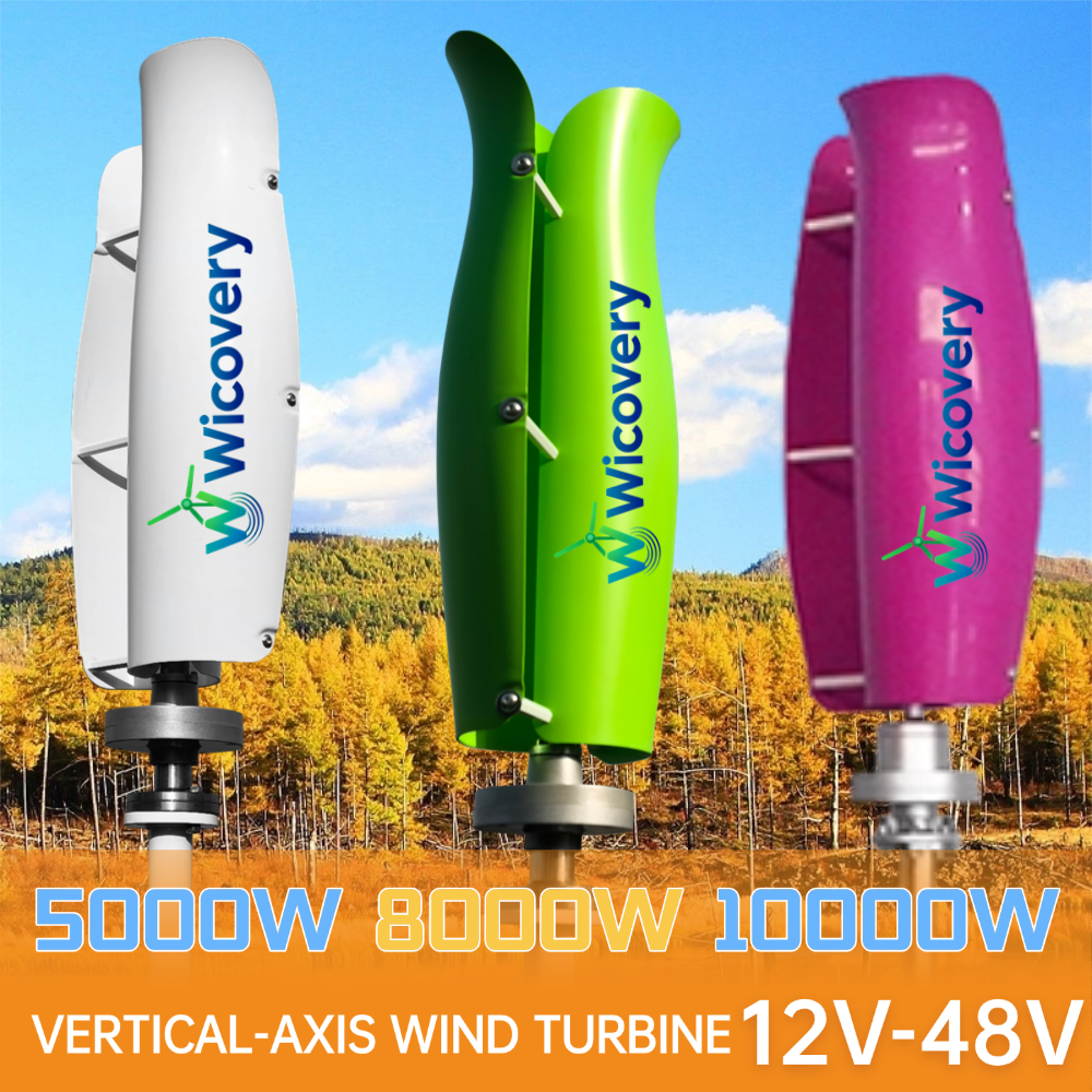 10000W Vertical Wind Turbines  - Wind Solar Hybrid Kit avis et prix