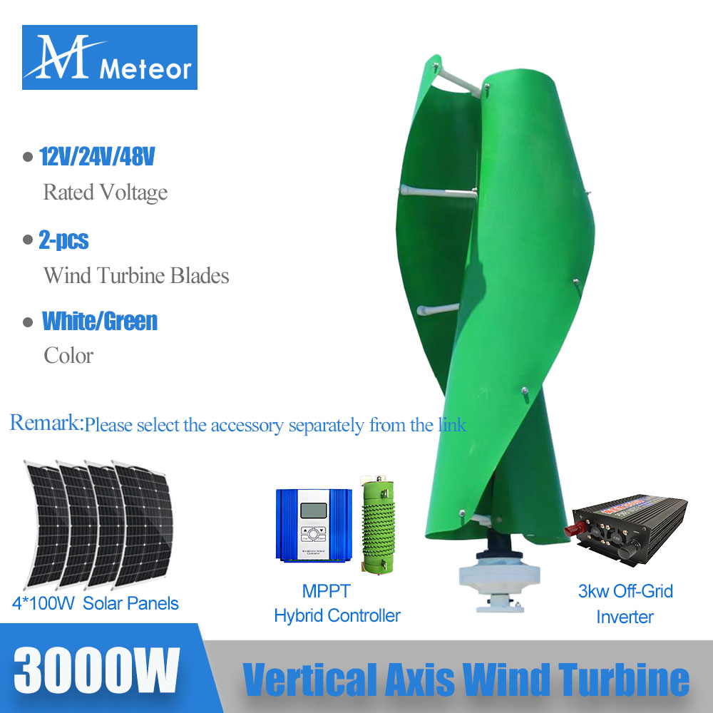 China Deliver 3KW 5KW Vertical - Wind Solar Hybrid Kit avis et prix