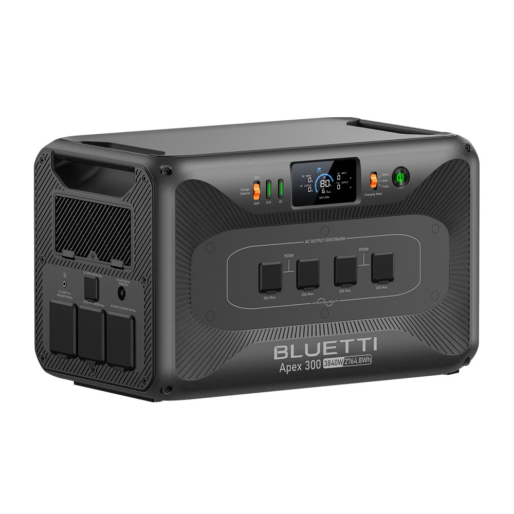 【RENEW 】BLUETTI Apex 300 2764W - Renewable Energy Home Solutions avis et prix