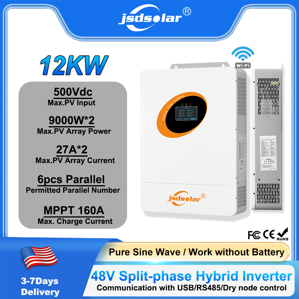 jsdsolar 12KW Solar Hybrid Inv - Flexible Solar Panel avis et prix