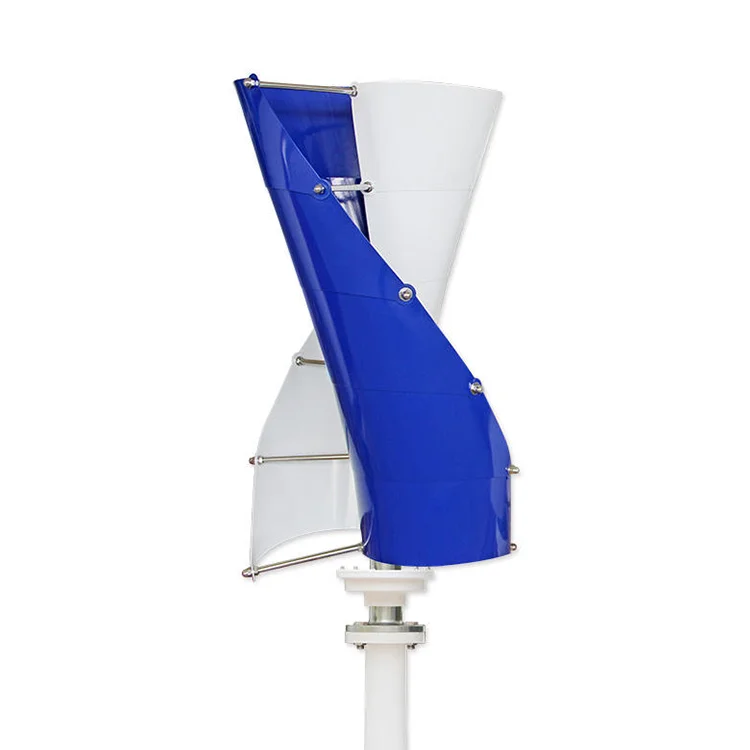 Practical 10kw Spiral Vertical - Wind Turbine Generator avis et prix