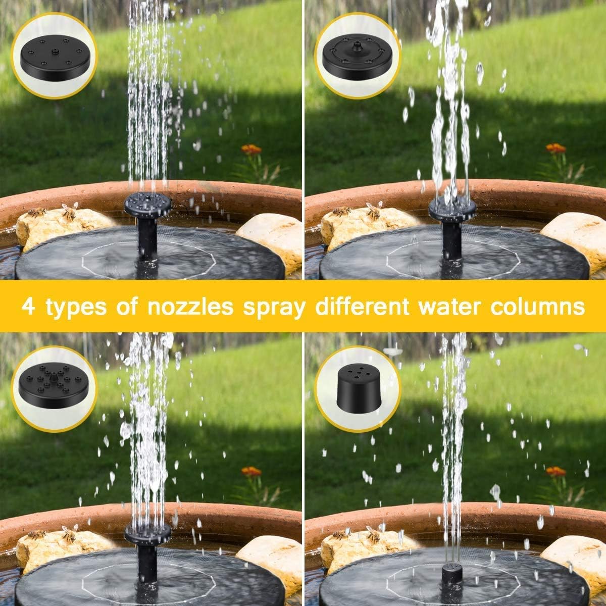 Solar Power Water Fountain Pum - Solar Water Pump avis et prix