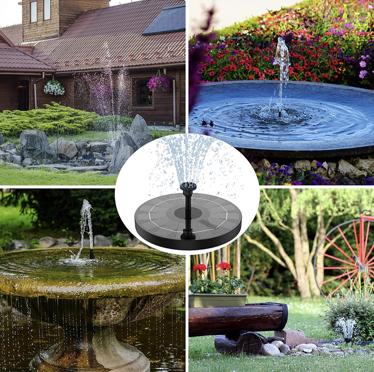 Solar Power Water Fountain Pum - Solar Water Pump avis et prix