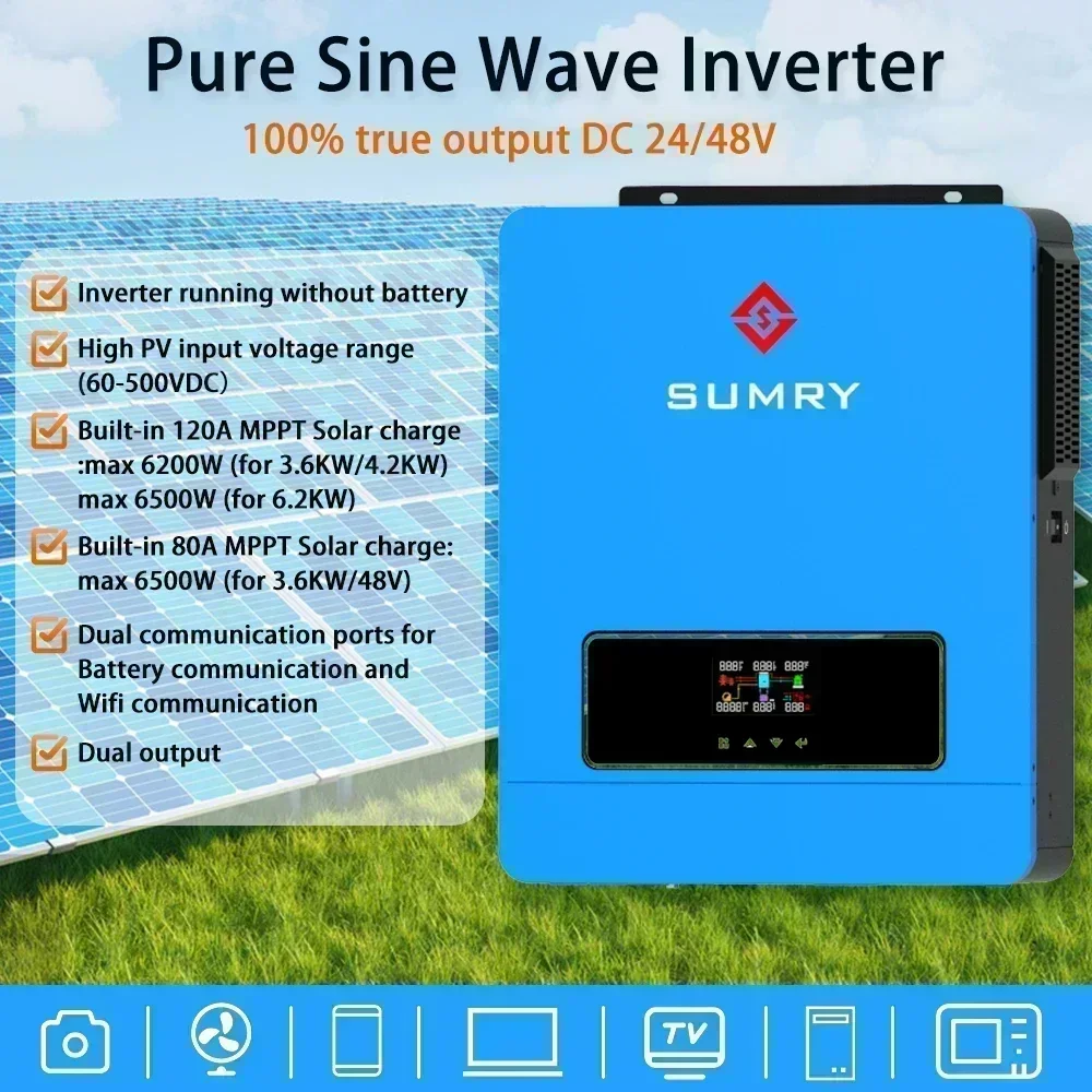 SUMRY 3.6kw ON/off gird solar  - Flexible Solar Panel avis et prix