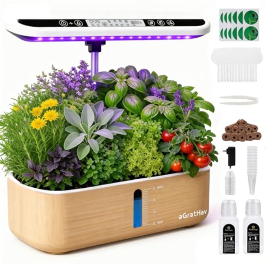 Hydroponics Growing System Kit - Solar Water Pump avis et prix
